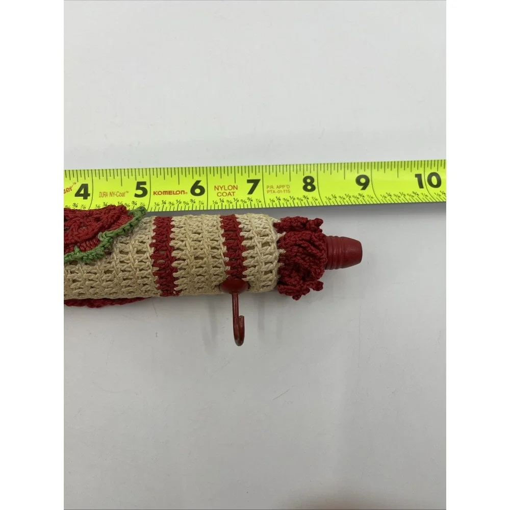 Vintage Kitchen Mini Rolling Pin Key Small Utensil Holder 8.5